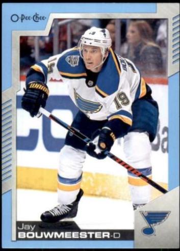 Jay Bouwmeester [Blue Border] #474