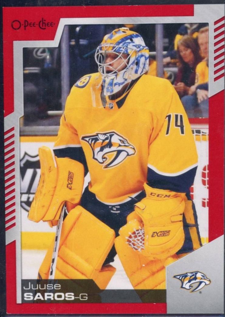 Juuse Saros [Retro Blank Back] #5