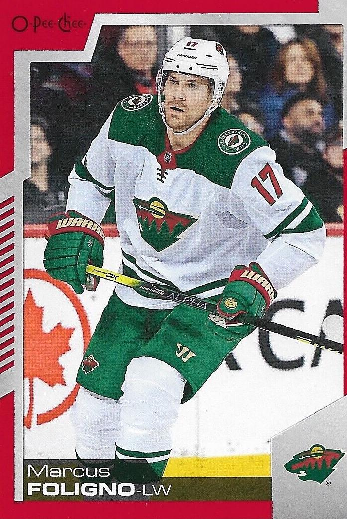 Marcus Foligno [Red Border] #184