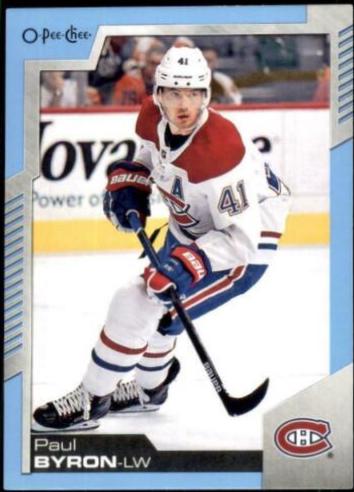 Paul Byron [Blue Border] #449