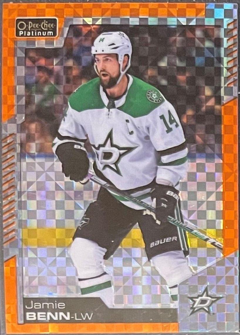 Jamie Benn [Orange Checkers] #68