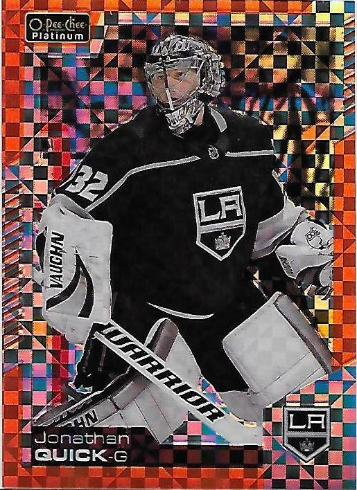 Jonathan Quick [Orange Checkers] #134