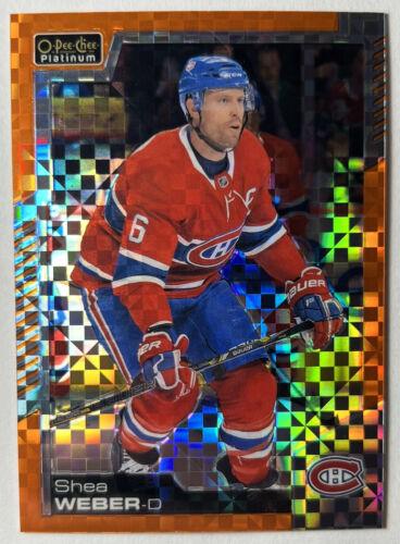 Shea Weber [Orange Checkers] #23