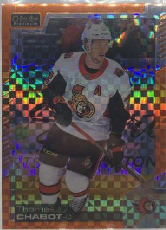 Thomas Chabot [Orange Checkers] #74