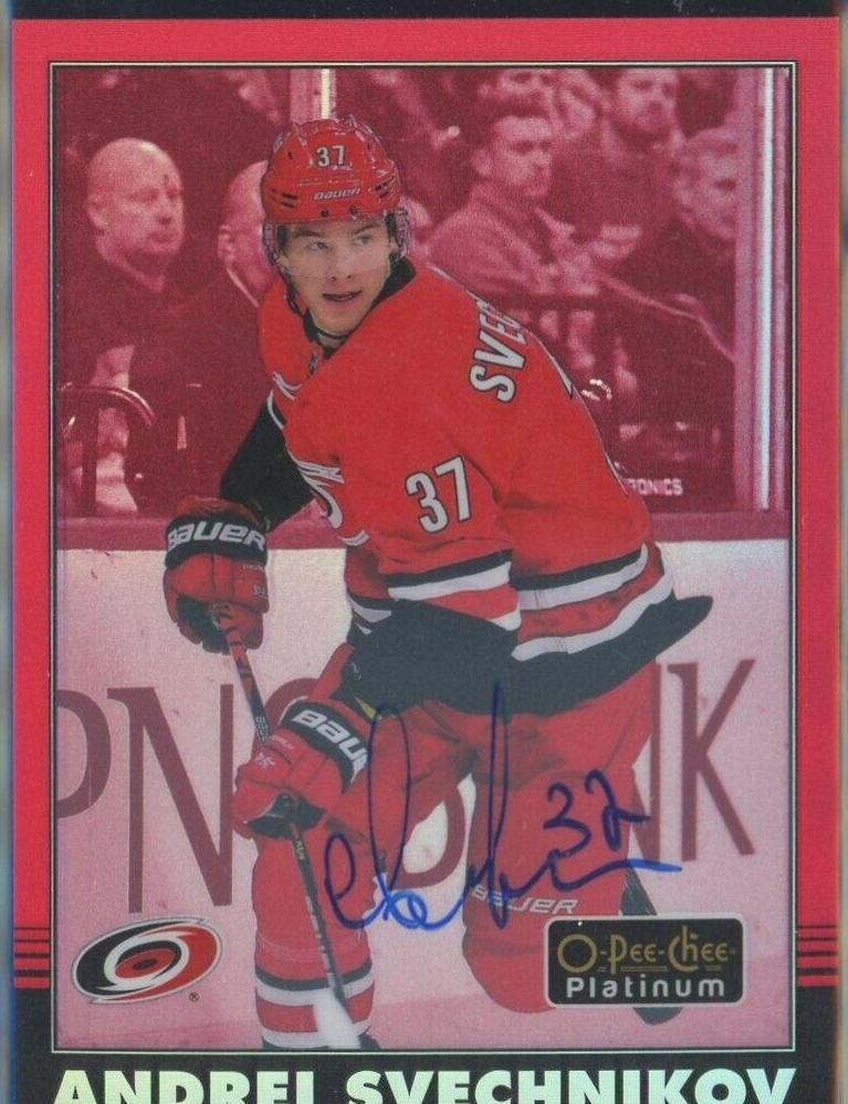 Andrei Svechnikov [Red Autograph] #R-18