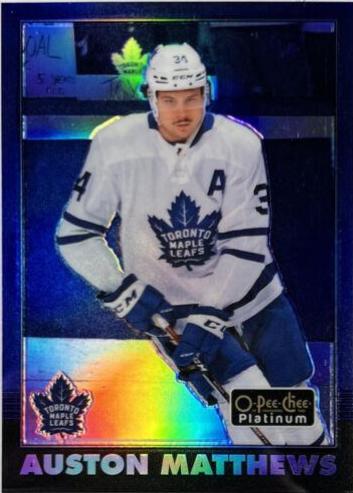 Auston Matthews [Blue] #R-2