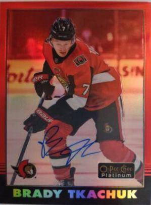 Brady Tkachuk [Red Autograph] #R-28