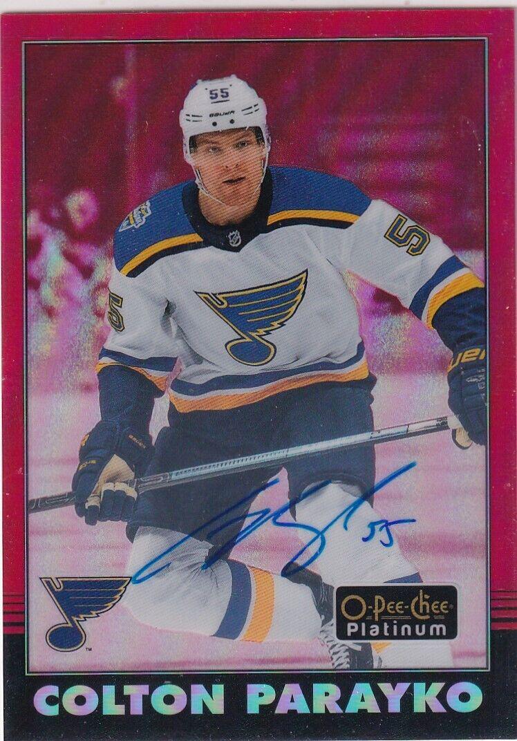 Colton Parayko [Red Autograph] #R-36