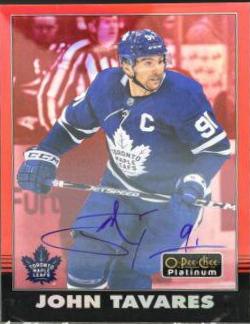 John Tavares [Red Autograph] #R-7