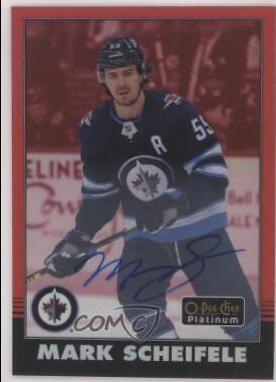 Mark Scheifele [Red Autograph] #R-37