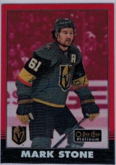 Mark Stone [Red Autograph] #R-34