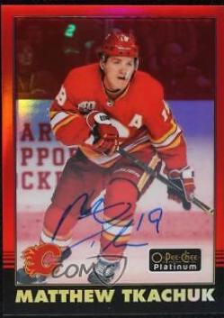 Matthew Tkachuk [Red Autograph] #R-16