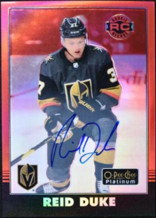 Reid Duke [Red Autograph] #R-76