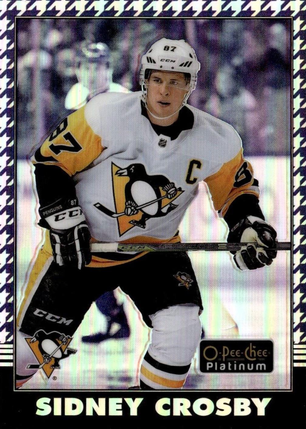 Sidney Crosby [Purple Houndstooth] #R-3
