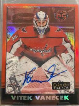 Vitek Vanecek [Red Autograph] #R-82