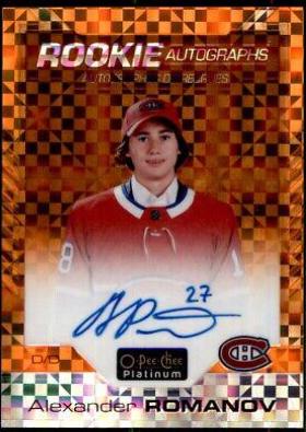Alexander Romanov [Orange Checkers] #R-AR