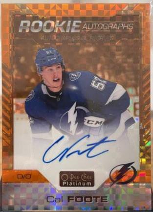 Cal Foote [Orange Checkers] #R-CF
