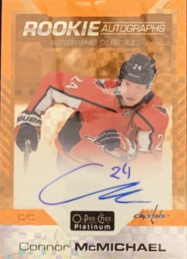 Connor McMichael [Orange Checkers] #R-CM