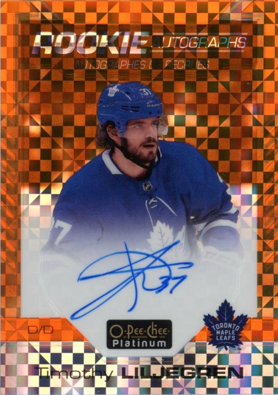 Timothy Liljegren [Orange Checkers] #R-TL