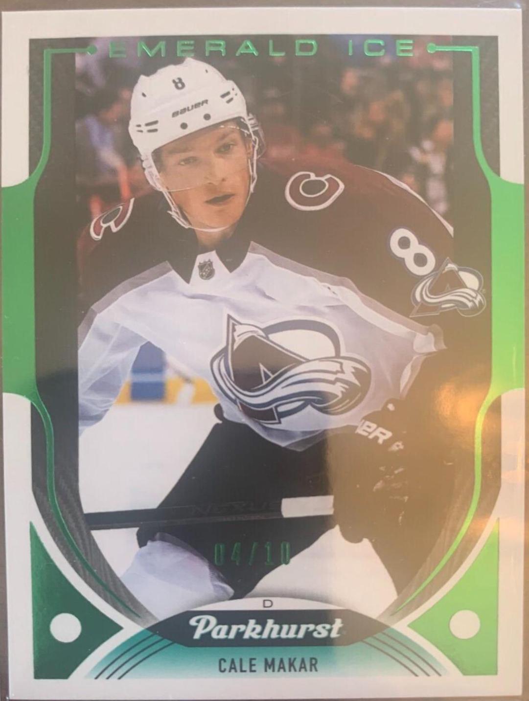 Cale Makar [Emerald Ice] #253
