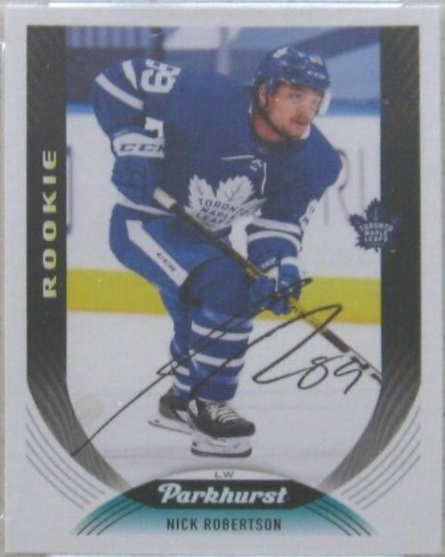 Nick Robertson [Emerald Ice Autograph] #296
