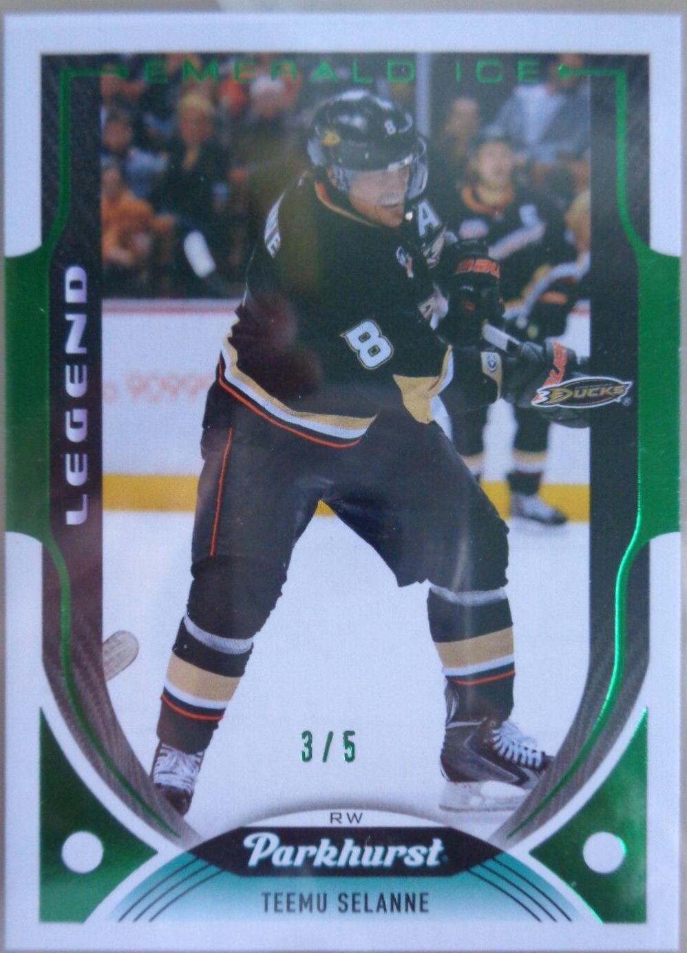Teemu Selanne [Emerald Ice] #313