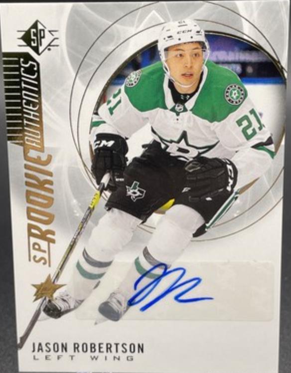 Jason Robertson [Signature] #111