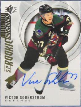Victor Soderstrom [Signature] #109