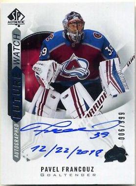 Pavel Francouz [Inscribed Autograph] #158