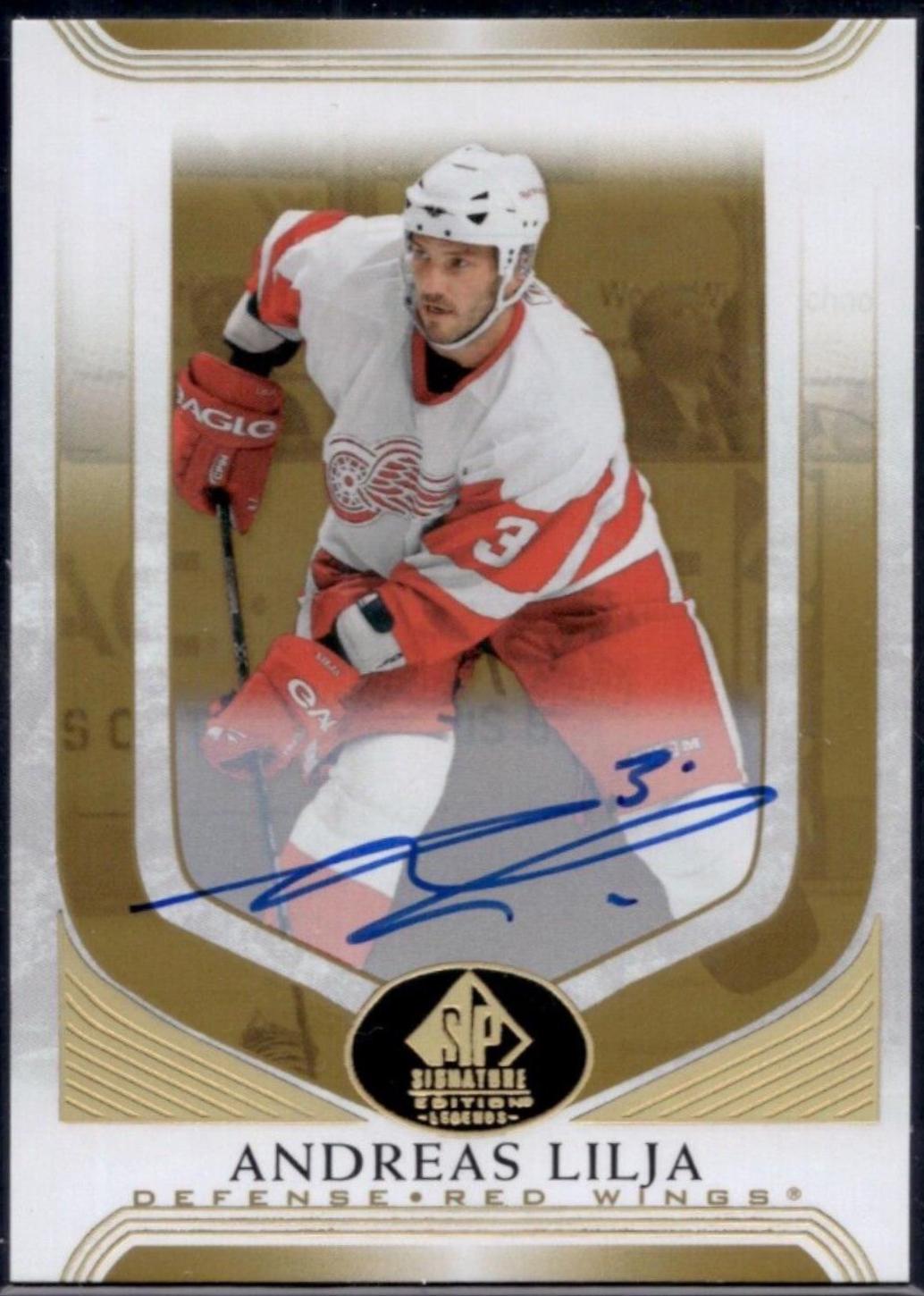 Andreas Lilja [Black Autograph] #157