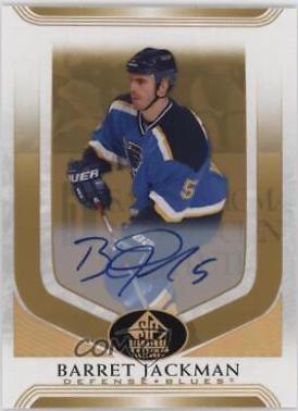 Barret Jackman [Gold Spectrum Autograph] #104