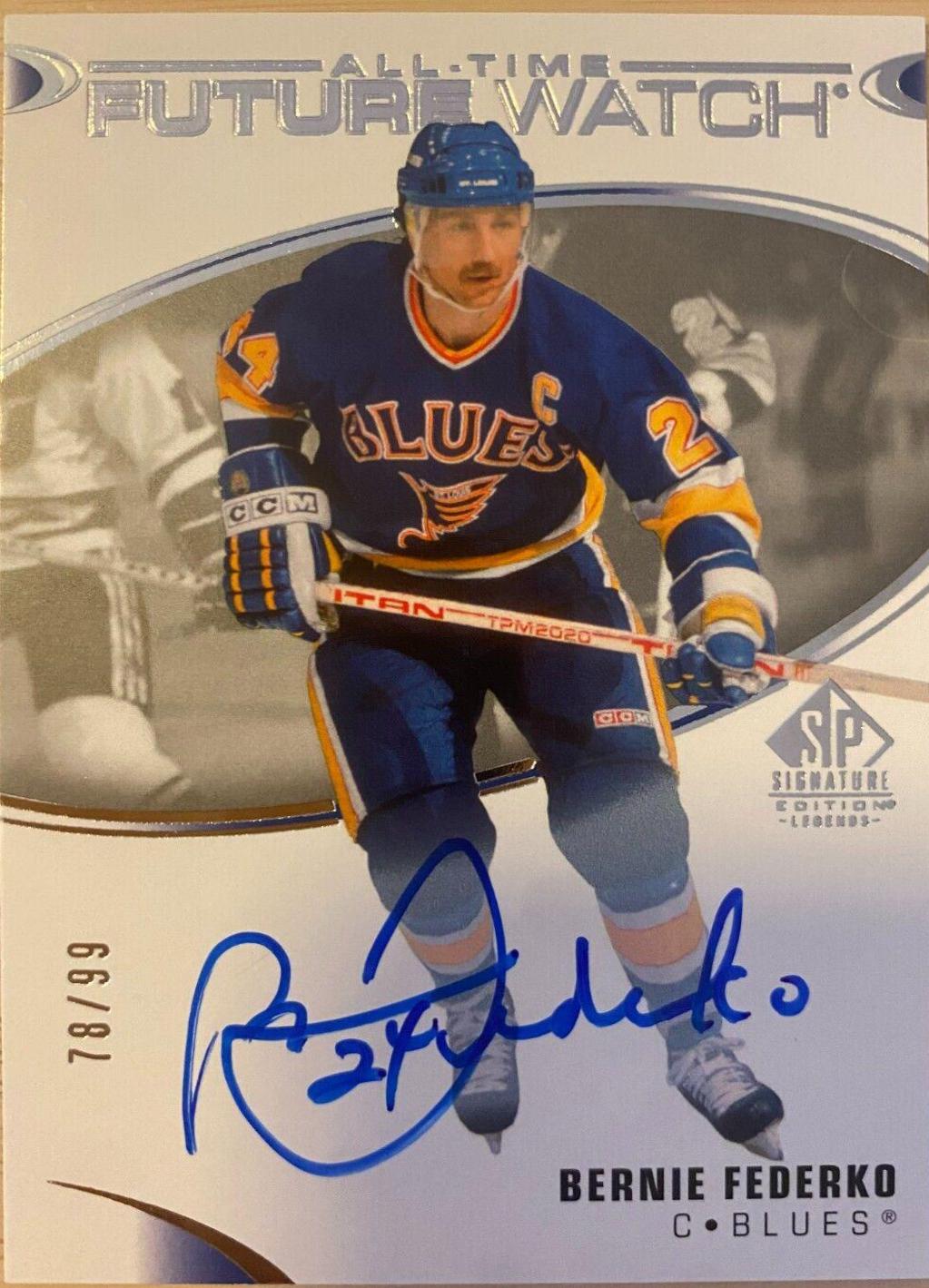 Bernie Federko [Autograph] #408