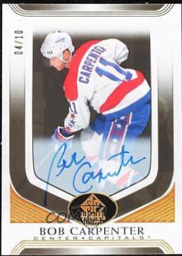 Bob Carpenter [Black Autograph] #194