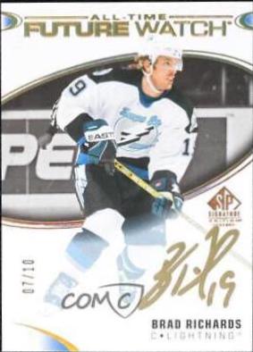 Brad Richards [Black Autograph] #357