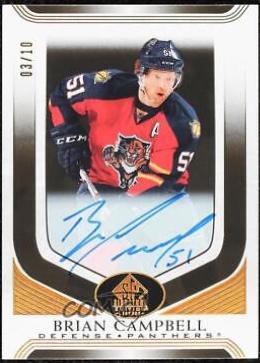 Brian Campbell [Black Autograph] #189
