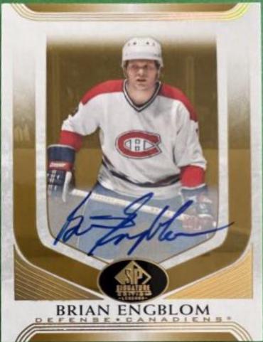 Brian Engblom [Black Autograph] #121