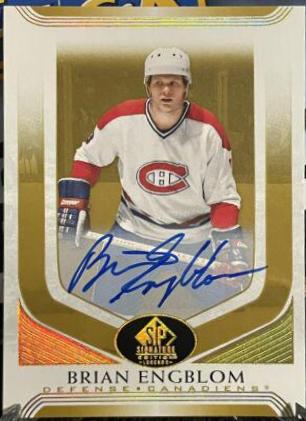 Brian Engblom [Gold Spectrum Autograph] #121