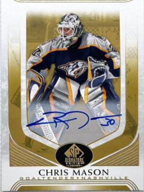 Chris Mason [Gold Spectrum Autograph] #137