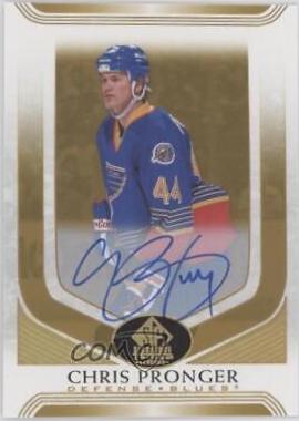 Chris Pronger [Gold Spectrum Autograph] #81