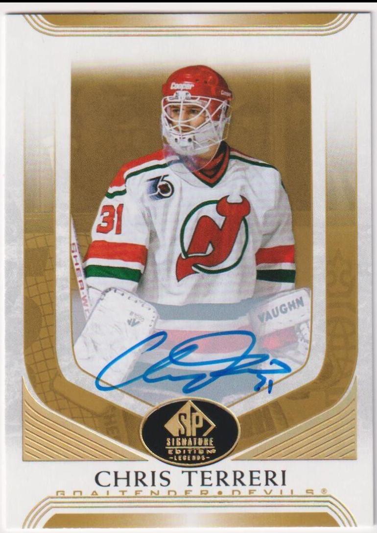 Chris Terreri [Gold Spectrum Autograph] #290