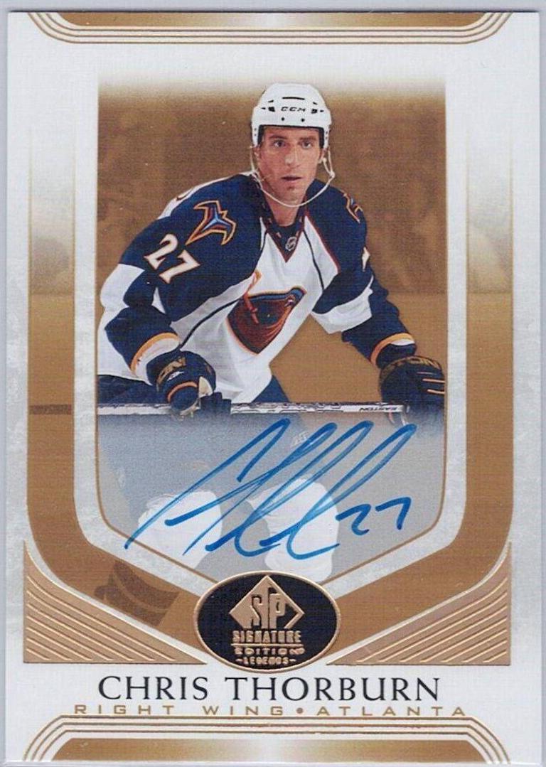 Chris Thorburn [Gold Spectrum Autograph] #239
