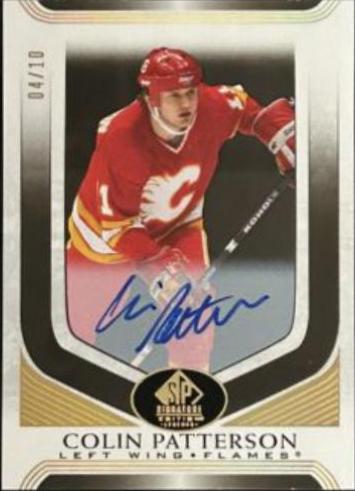 Colin Patterson [Black Autograph] #212