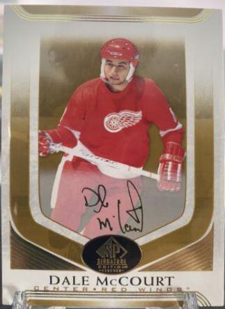 Dale McCourt [Gold Spectrum Autograph] #296