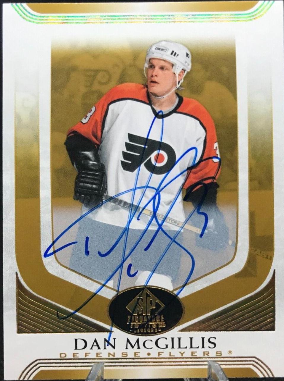 Dan McGillis [Gold Spectrum Autograph] #145