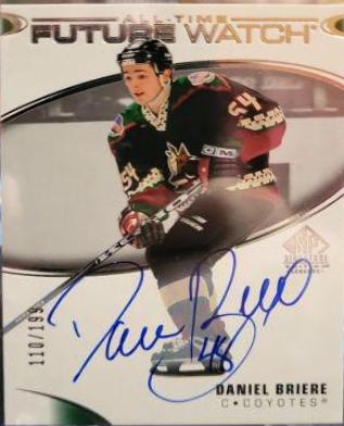 Daniel Briere [Autograph] #362