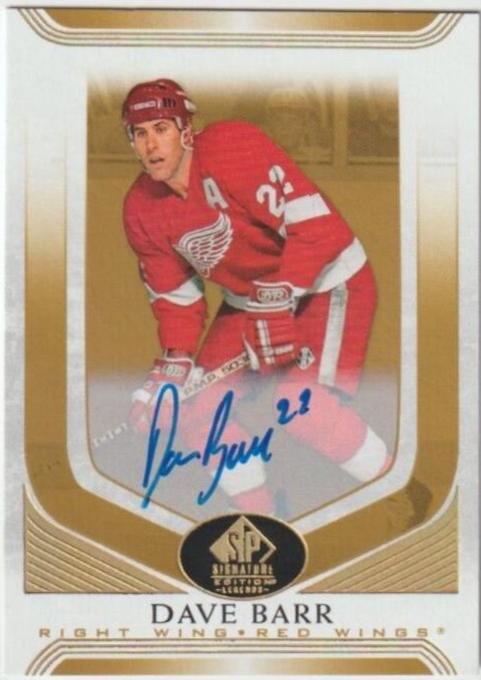 Dave Barr [Gold Spectrum Autograph] #113