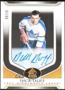 Dick Duff [Black Autograph] #99