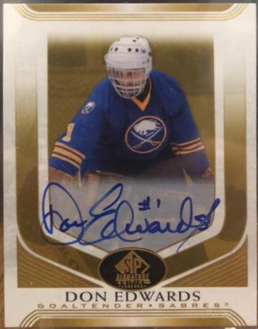 Don Edwards [Gold Spectrum Autograph] #131