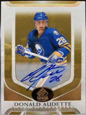 Donald Audette [Black Autograph] #245