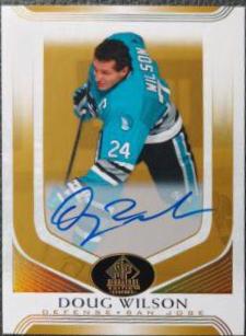 Doug Wilson [Gold Spectrum Autograph] #62